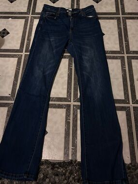 Wax Jean Women’s Dark Blue Bootcut Jeans